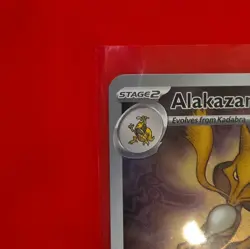 Pokemon TCG Me: Mega Evolution Promo Alakazam Holo 140 HP 009 EN 2025 - Image 3