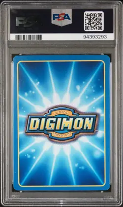 2000 Digimon Digi-Battle Card Game Series 1 Angewomon BO-16 PSA 10 Gem Mint - Image 2