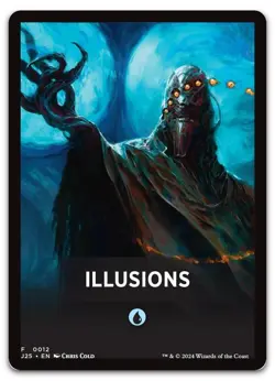 Illusions Theme Card #12 (NM) Foundations Jumpstart J25 Magic MTG - Image 1