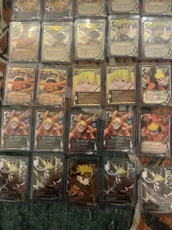 Naruto Collectible Card Game CCG Card Lot - Image 1