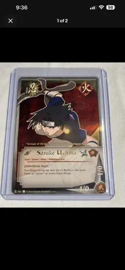 Naruto Collectible Card Game CCG Card Lot - Image 5