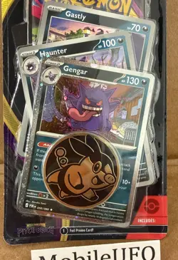 Pokemon TCG Pitch Black Booster Pack w/ 1 Gengar Foil Promo Card Haunter, Gastly - Image 3