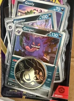 Pokemon TCG Pitch Black Booster Pack w/ 1 Gengar Foil Promo Card Haunter, Gastly - Image 4
