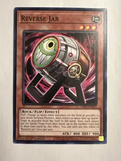 Yu-Gi-Oh! Reverse Jar, Dimension Force DIFO-EN031 1st Edition Card NM - Image 1