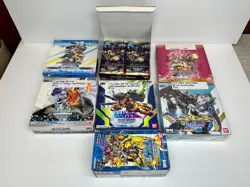 Digimon Card Game BT-01 thru BT-08, EX-01 Lot of 7 JAPANESE Booster Boxes NEW - Image 1