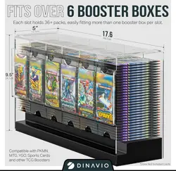 BRAND NEW 240 Booster Pack Display for Pokemon Magic MTG YUGIOH One Piece More! - Image 2
