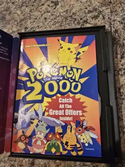 HP Pokemon PIKACHU Card BLACK STAR PROMO Set #27 The Power of One Movie Non-Holo - Image 4