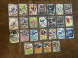 Pokemon Pitch Black 25 Card Lot Darkrai EX Slowbro IR Gladion SIR & More - Image 1