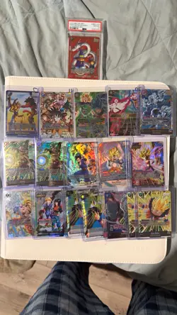 Dragon ball masters/ fusion world card lot. PSA 10, Alt art, Secret rares, more! - Image 1