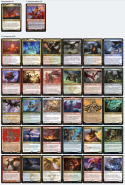 Tiamat DRAGON TRIBAL Magic MTG Custom Commander Deck - Image 3