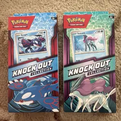[Set of 2]-Pokemon Knockout Collection Kyogre & Suicune Sealed- Free Shipping - Image 1