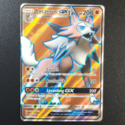 The Pokemon Company Lycanroc GX 136/147 Burning Shadows Full Art Holo UR EN - Image 1