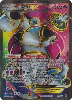 Hoopa-EX - 89/98 - Full Art Ultra Rare DMG, English Pokemon Ancient Origins - Image 1