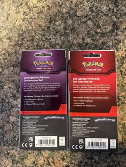 Pokemon TCG Knockout Collection KYOGRE & SUICUNE Foil Booster 4 Packs Both Boxes - Image 2
