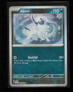 Absol 030/064 Shrouded Fable Common Reverse Holo Near Mint - Image 1