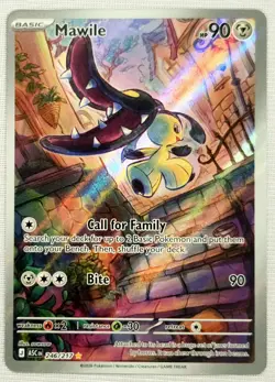 2026 Pokemon TCG Mawile 246/217 Illustration Rare Ascended Heroes Excellent-NM/M - Image 1