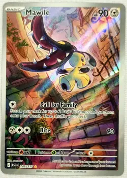 2026 Pokemon TCG Mawile 246/217 Illustration Rare Ascended Heroes Excellent-NM/M - Image 2