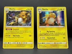Raichu Holo Pokemon LOT - Image 1