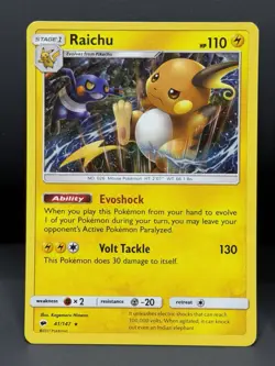 Raichu Holo Pokemon LOT - Image 4