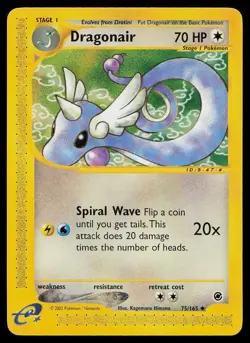 Dragonair 75/165 Uncommon Expedition Base Set Pokemon Near Mint - Image 1