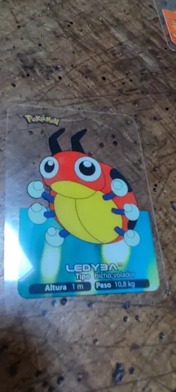 Ledyba 014 Pokemon Lamincards Edibas - ESP - EXC - Image 1