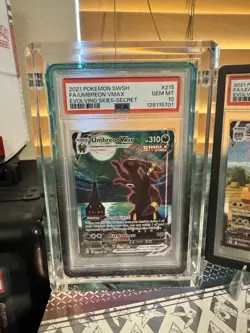 Pokemon 2021 Umbreon VMAX 215/203 Alt Art Evolving Skies PSA 10 New Cert 🔥 - Image 1