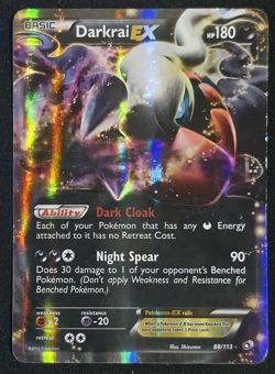 Darkrai EX 88/113 Pokemon Legendary Treasures HP - Image 1