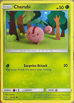 Cherubi - 10/156 - Ultra Prism Pokemon 2018 - Image 1