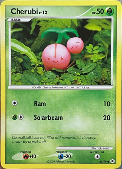 Cherubi LV. 12 - 60/99 - Arceus Pokemon 2009 - Image 1