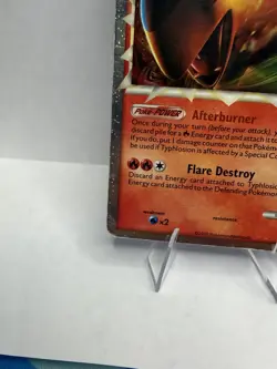 Pokemon TCG Typhlosion Prime HGSS09 HGSS Promo Holo 140 HP Eng 2010 Heavy Play - Image 4