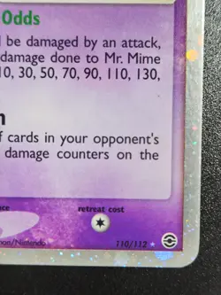 Pokemon TCG Mr. Mime ex 110/112 FireRed & LeafGreen Holo LP-NM - Free Ship - Image 5