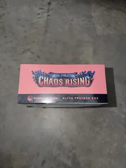 Chaos Rising Pokemon Center ETB Brand New Sealed - Small Tear - Image 3