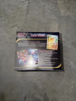 Chaos Rising Pokemon Center ETB Brand New Sealed - Small Tear - Image 4