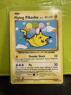 Flying Pikachu Evolutions 110/108 Secret Rare Regular English 2016 - Image 1