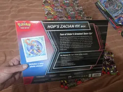 Pokemon Hop’s Zacian ex Box - Factory Sealed Promos and 4 Booster Packs (NIB) - Image 2