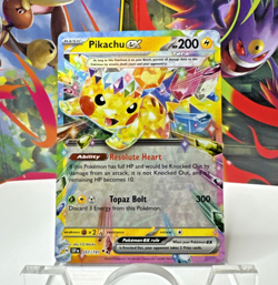 Pikachu ex 057/191 Double Rare Surging Sparks Pokemon Near Mint PACK FRESH - Image 1