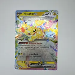 Pikachu ex 057/191 Double Rare Surging Sparks Pokemon Near Mint PACK FRESH - Image 3
