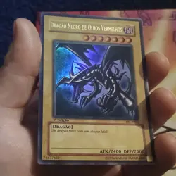 Konami Yu-Gi-Oh! Dragao Negro de Olhos Vermelhos SDJ-P001 Ultra Rare Holo - Image 2