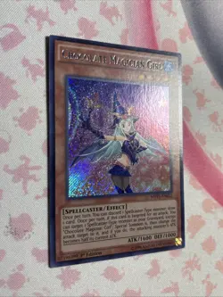 CHOCOLATE MAGICIAN GIRL NM 1ST EDITION SECRET RARE MVP1-ENS52 YUGIOH! - Image 2