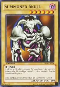 Summoned Skull YSYR-EN004 Starter Deck: Yugi Reloaded Yu-Gi-Oh Unlimited LP - Image 3