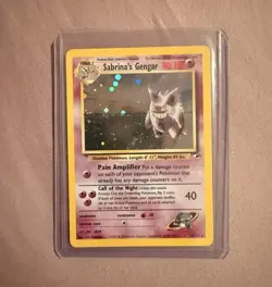 Wizards Sabrina's Gengar Gym Challenge Holo Rare 14/132 English 2000 HP80 - Image 1