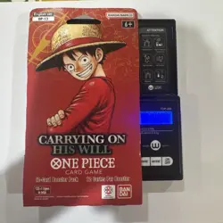 One Piece OP-13/ HEAVY 37.43G Carrying On His Will Sleeved Pack - Image 1