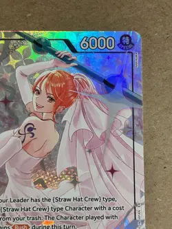 Nami OP15-086 Alt Art Foil One Piece Kami's Island NM - Image 5