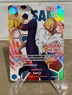 Sanji Round 1 One Piece Promo OP15-047 NM English - Image 1