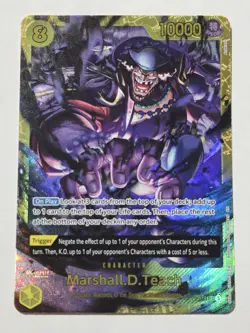2026 One Piece 16 The Time To Battle Marshall.D.Teach OP16-119 SEC! - Image 1