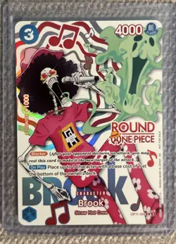 Round 1 BROOK One Piece TCG Promo OP11-056 ENGLISH NM Round1 Round One - Image 1