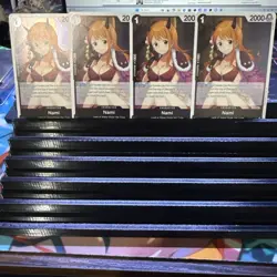 Nami Playset (OP16-091) x4 | One Piece The Time of Battle | NM Rare - Image 1