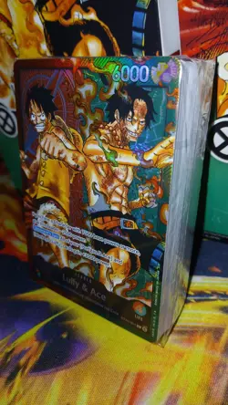 One Piece English TCG (ST-30) Starter Deck EX: Luffy & Ace Sealed BRICK ONLY - Image 2