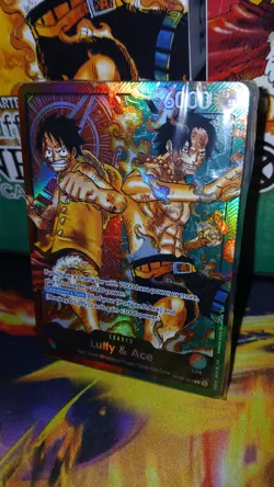 One Piece English TCG (ST-30) Starter Deck EX: Luffy & Ace Sealed BRICK ONLY - Image 3