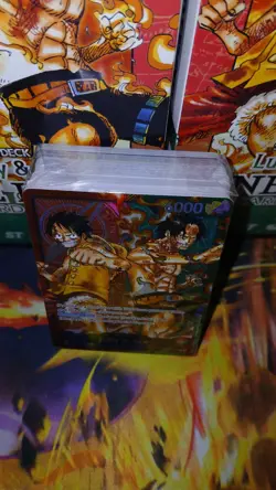 One Piece English TCG (ST-30) Starter Deck EX: Luffy & Ace Sealed BRICK ONLY - Image 4